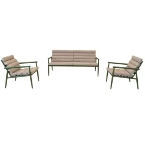 Lauko baldų komplektas „Harper olive”