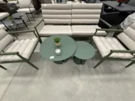 Lauko baldų komplektas „Harper olive”