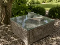 1738703 Lauko pufas–staliukas 65 × 65 cm
