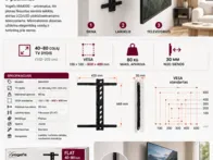 10vnt. TV laikiklių MA4000