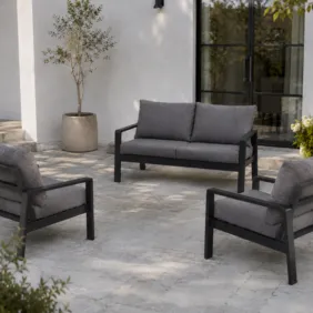 LISS komplektas: sofa ir 2 foteliai