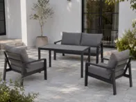 LISS komplektas: sofa ir 2 foteliai