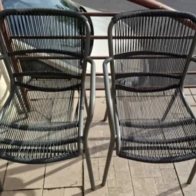 Lauko/vidaus kėdės 2vnt.