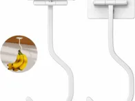 2vnt bananų laikymo kabliai virtuvei