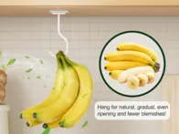 2vnt bananų laikymo kabliai virtuvei