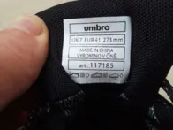 Umbro Doker II ŽYGIO batai 41