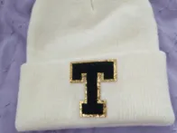 Balta beanie kepurė vaikui