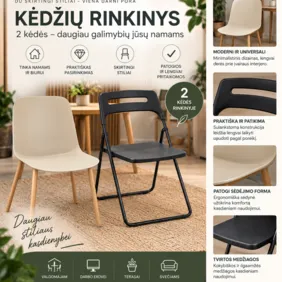 2 Kėdės