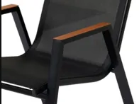 Stalas „Daniel“ 50062 + 6 kėdės „Nadine“ 107969