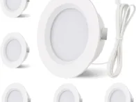 6 vnt. 12 V LED šviestuvai