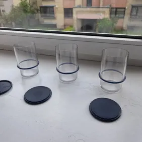 Tupperware Preludio akrilinės stiklinės