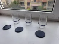 Tupperware Preludio akrilinės stiklinės