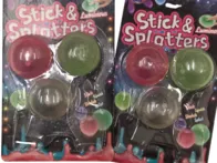 Lipnūs kamuoliukai Globbes