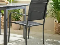 Lauko stalas 205×90 cm + 8 kėdės