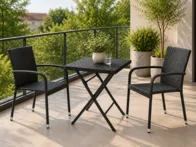Pintas stalas 48093 + 2 pintos kėdės 48679