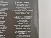 Žvejybos magnetas „Outfit“ – 150 kg, 20 m lynas