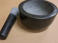 Relaxdays granitinė grūstuvė su piestele Ø16 cm