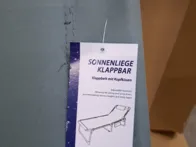 Sulankstomas gultas su pagalvėle 190x60 cm