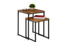Relaxdays pristatomi staliukai, 2 vnt., Design B