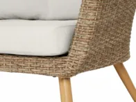 OUTFIT „Johannes“ 3 vietų pinta lauko sofa 49219