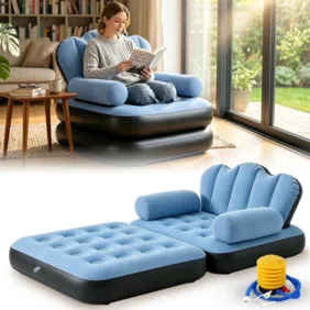 Pripučiama dvivietė Sofa-Lova "2-in-1" 