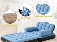 Pripučiama dvivietė Sofa-Lova 