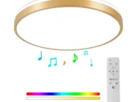 LED Lubinis Šviestuvas su Bluetooth Garsiakalbiu 