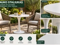 Lauko staliukas
