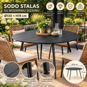 Lauko stalas D5