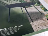 Lauko stalas D5