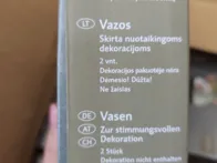 Vaza 2 vnt