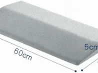 2vnt Ergonomiška juosmens pagalvė - memory