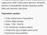 Kavos aparatas
