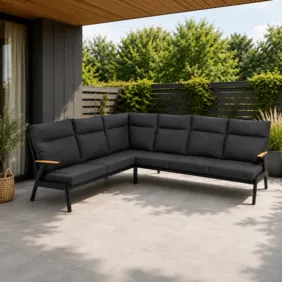 Kampinė sofa "Florence Alu" Ekspozicinis Vilniuje