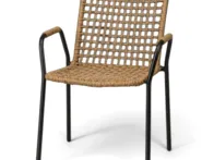 Lauko stalas „Liss“ 50067 + 6 pintos kėdės 106701