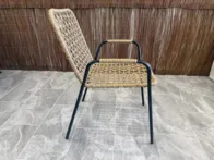 Lauko stalas „Liss“ 50067 + 6 pintos kėdės 106701