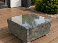 1738703 Lauko pufas–staliukas 65 × 65 cm