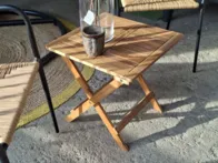 Minimalistinis balkono baldų komplektas „Boho“ 