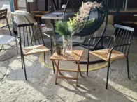 Minimalistinis balkono baldų komplektas „Boho“ 
