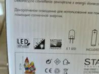 Sodo nykštukas su saulės energijos LED šviestuvu 
