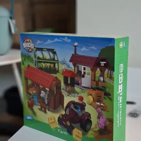 4vnt. Konstruktorių “Kid’s Bricks Farm”, nauji