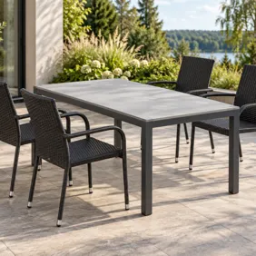Stalas „Liss“ 50067 + 4 pintos kėdės 101382