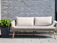 OUTFIT „Johannes“ 3 vietų pinta lauko sofa 49219