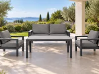 „Liss“: 2 krėslai, dvivietė sofa ir stalas