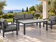 „Liss“: 2 krėslai, dvivietė sofa ir stalas