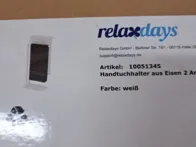 Relaxdays rankšluosčių stovas 