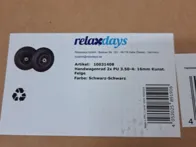 Relaxdays vežimėlio ratai 3.50-4, 2 vnt.