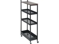 Relaxdays mobili lentynėlė, 98 cm