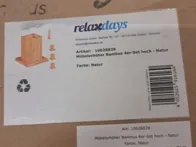 Relaxdays bambukiniai baldų paaukštinimai, 4 vnt.