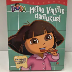 Knyga Dora. Metas valytis dantukus 